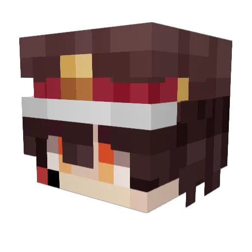 CFerrari2009 Minecraft avatar head, 3D render