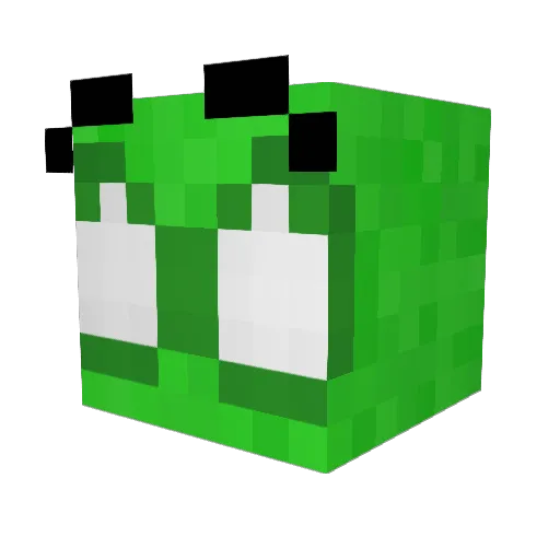 CGZXZ Minecraft avatar head, 3D render