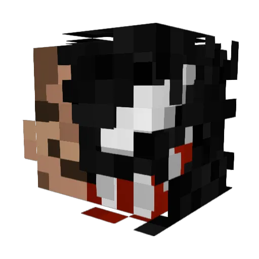 Minecraft-Avatar von CH1MPANZ1N1: Kopf als 3D-Render