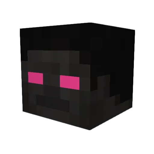 CH4YN Minecraft avatar head, 3D render