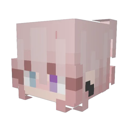 CHAEA16 Minecraft avatar head, 3D render