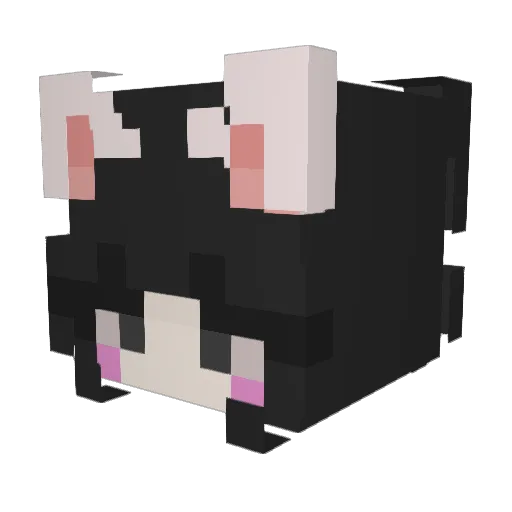 CHAE_RI Minecraft avatar head, 3D render