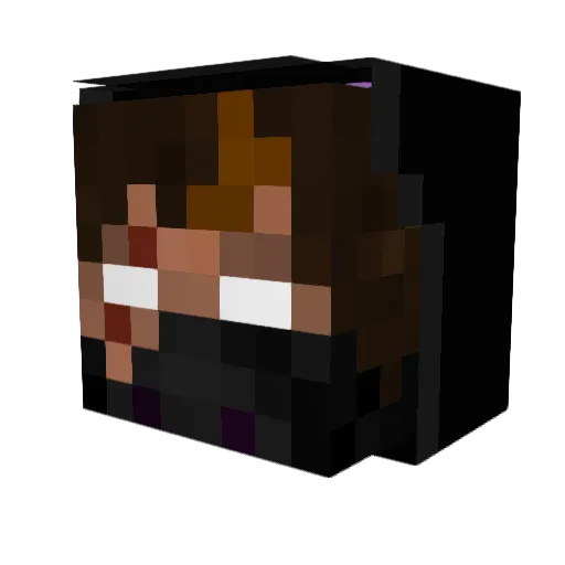 CHANCH0 Minecraft avatar head, 3D render