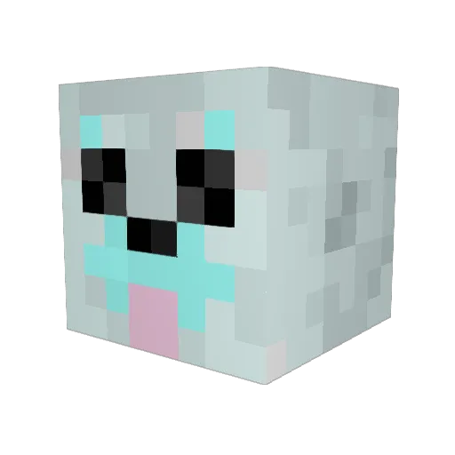 CHANG88S Minecraft avatar head, 3D render