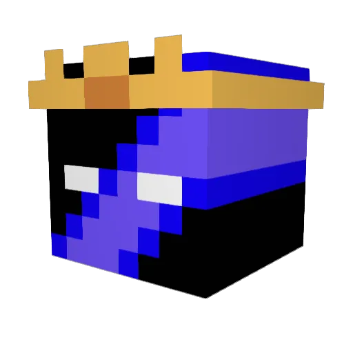 CHAPEY Minecraft avatar head, 3D render