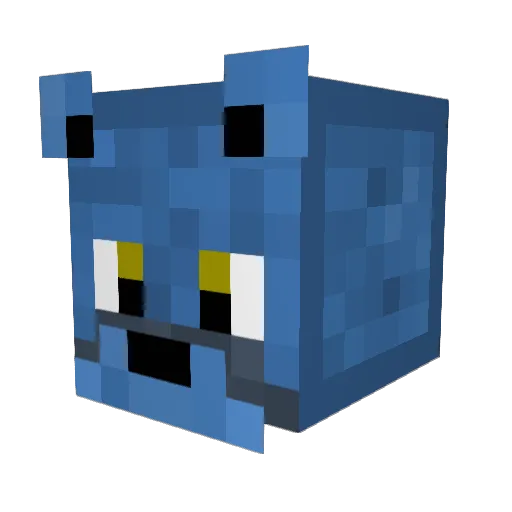 CHARLESYOUTUBE Minecraft avatar head, 3D render