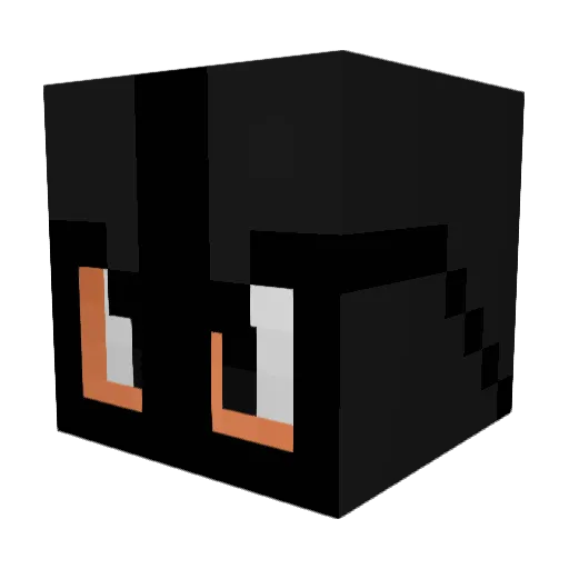 CHARLISAFIO Minecraft avatar head, 3D render