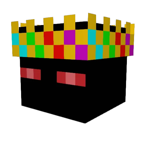 CHEESEMANN4 Minecraft avatar head, 3D render