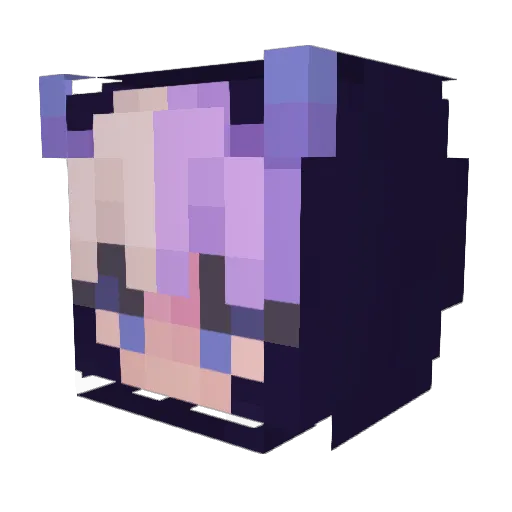 CHEESEYCHUNGLEZ Minecraft avatar head, 3D render