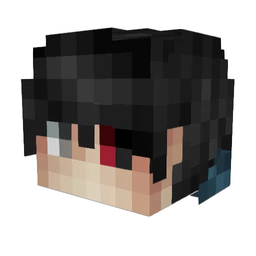 CHEEZUSTHEGOD Minecraft avatar head, 3D render