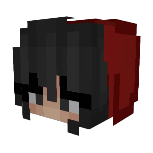 CHERISHTHEDEAD Minecraft avatar head, 3D render