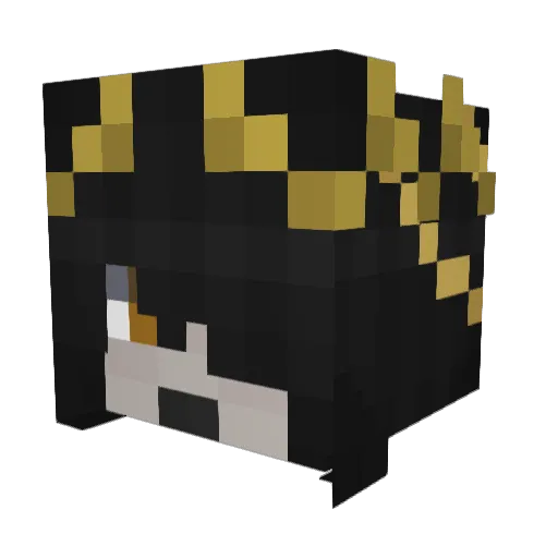 CHERRYBXMB Minecraft avatar head, 3D render