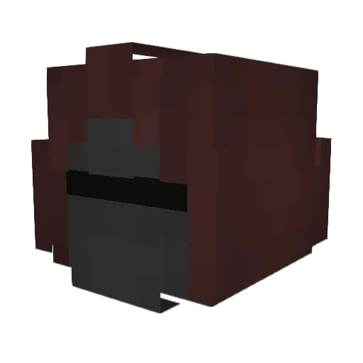 CHICHARITOGUAP Minecraft avatar head, 3D render