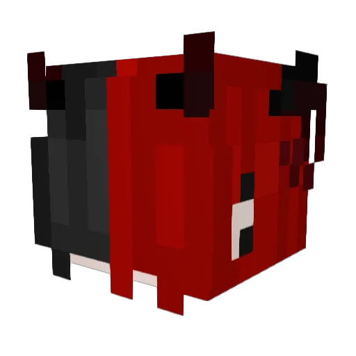 CHICO99 Minecraft avatar head, 3D render