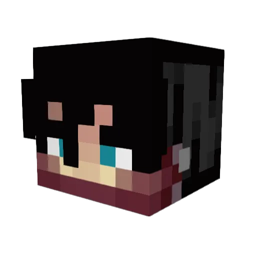 CHILDoDEATH Minecraft avatar head, 3D render