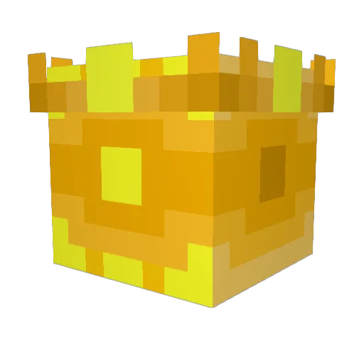 CHIPGUY2024 Minecraft avatar head, 3D render
