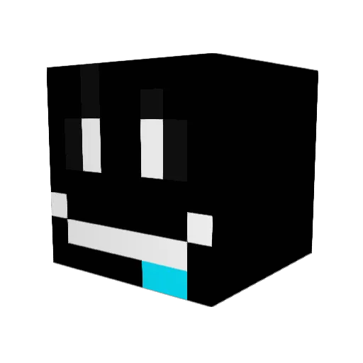 CHIPS0_0 Minecraft avatar head, 3D render