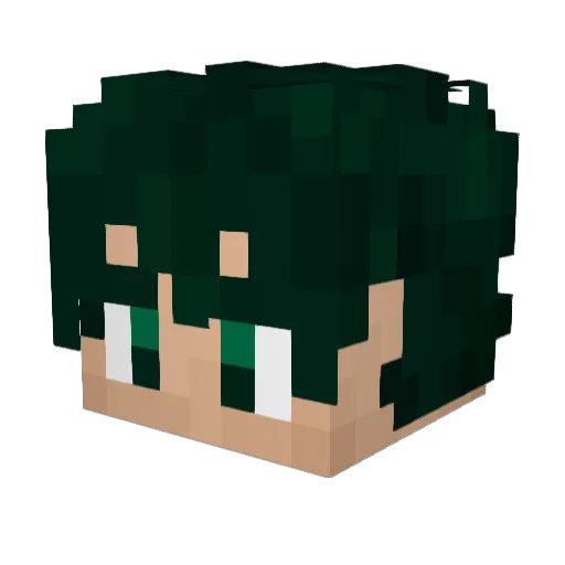 CHIPYT Minecraft avatar head, 3D render