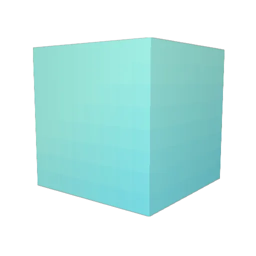 CHMnb Minecraft avatar head, 3D render
