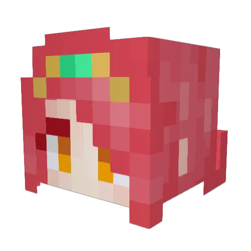 CHRONIC_EDATER Minecraft avatar head, 3D render