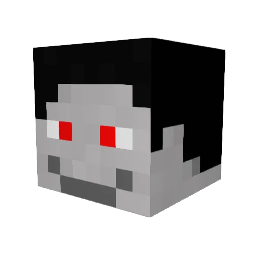 CHUNKY3168 Minecraft avatar head, 3D render