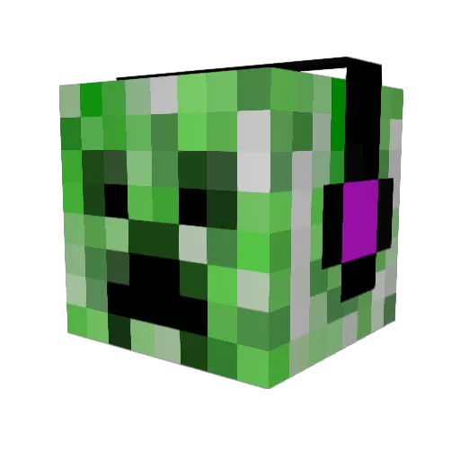 CHWSandberg Minecraft avatar head, 3D render