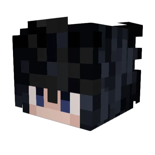 CH_Duan Minecraft avatar head, 3D render