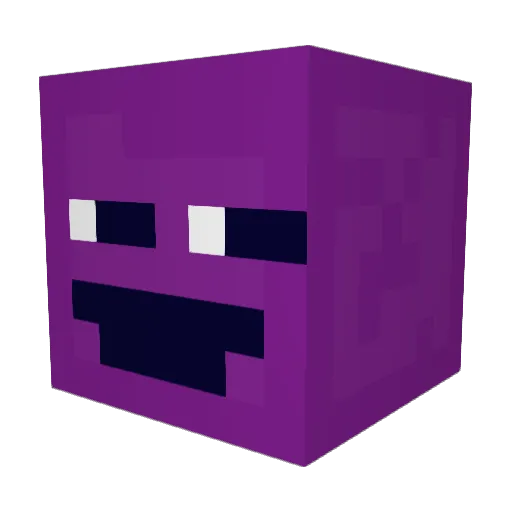 CHiLEB Minecraft avatar head, 3D render