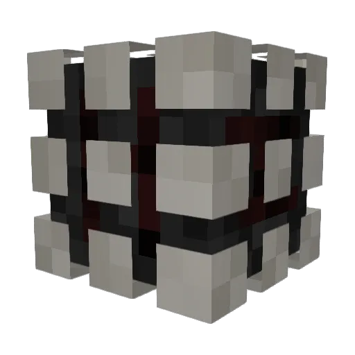 CIIOR Minecraft avatar head, 3D render