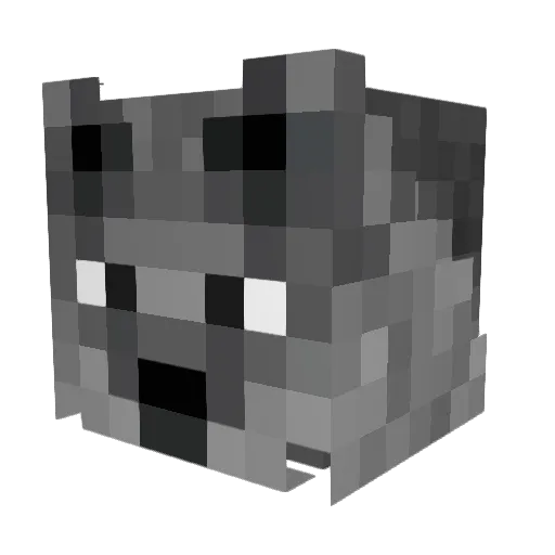 CISKO94 Minecraft avatar head, 3D render