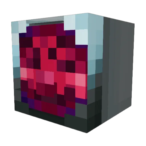 CIWT Minecraft avatar head, 3D render