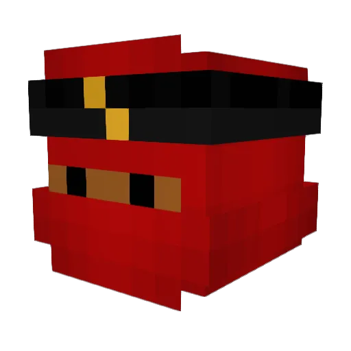 CJ2Smoove Minecraft avatar head, 3D render