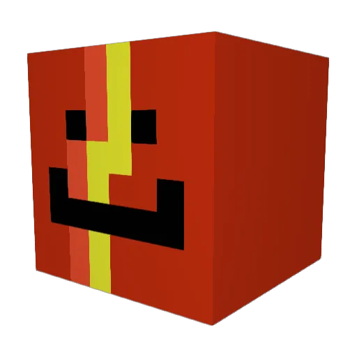 CJCorreia Minecraft avatar head, 3D render