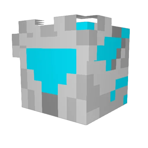 CJDingus Minecraft avatar head, 3D render