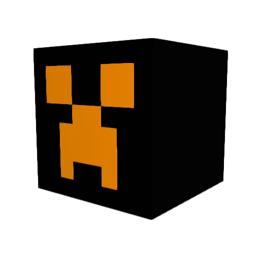 CJFalken Minecraft avatar head, 3D render