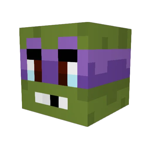 CJSassassin Minecraft avatar head, 3D render