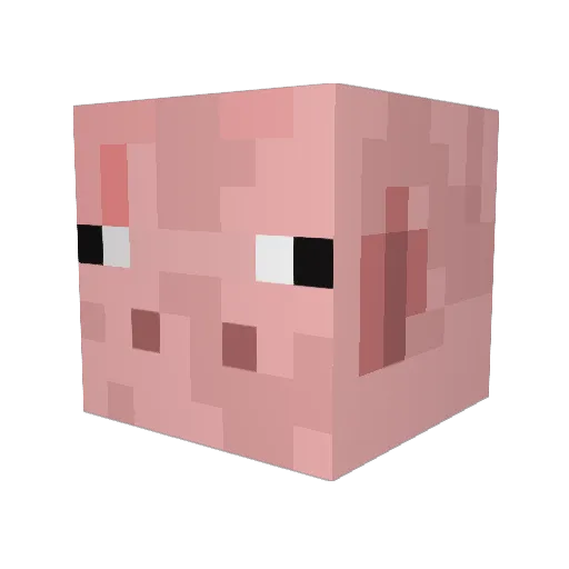CJSmasterbuilder Minecraft avatar head, 3D render