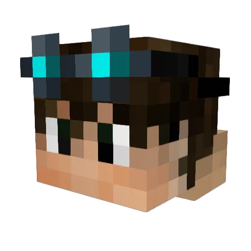 CJ_Engineering89 Minecraft avatar head, 3D render