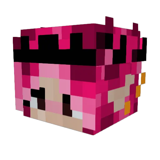 CJ_Is_Absent Minecraft avatar head, 3D render