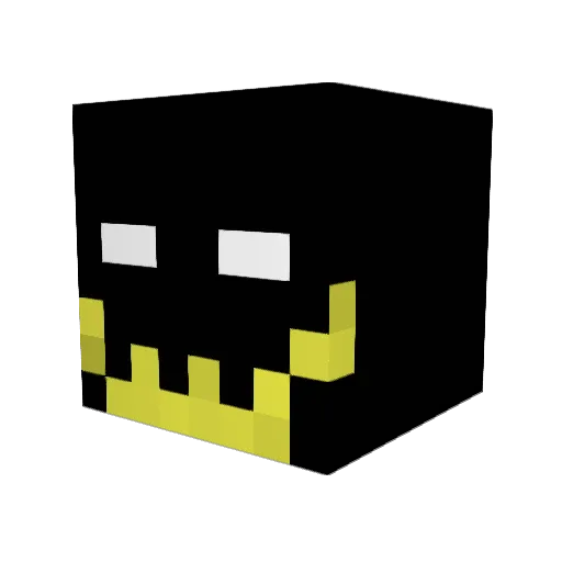 CJay799 Minecraft avatar head, 3D render