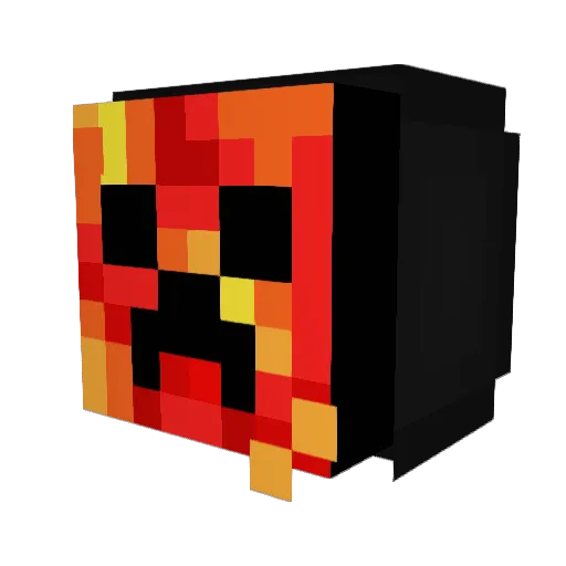 CJxBaDBoY Minecraft avatar head, 3D render