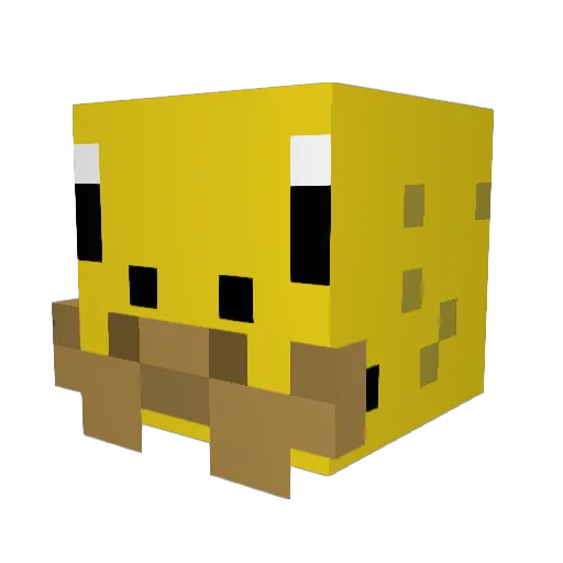 CKCYeo3 Minecraft avatar head, 3D render