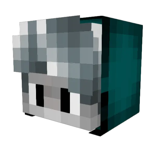 CKS_iVaRTo Minecraft avatar head, 3D render