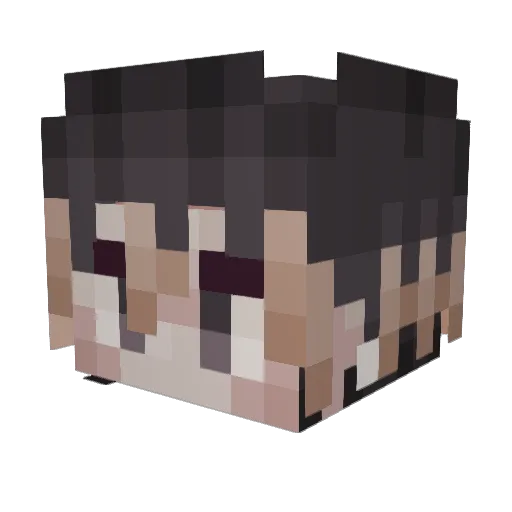 CKTheDevious Minecraft avatar head, 3D render