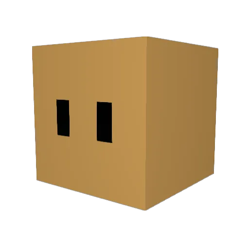CK_lucky1009 Minecraft avatar head, 3D render