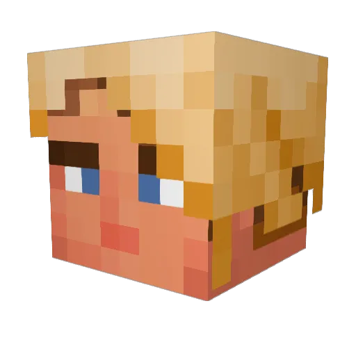 CKelting262 Minecraft avatar head, 3D render