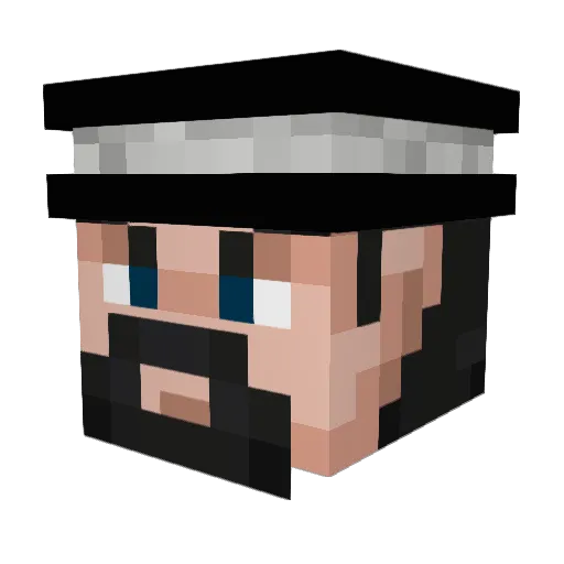 CKeltro Minecraft avatar head, 3D render