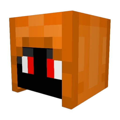 CKilla1216 Minecraft avatar head, 3D render