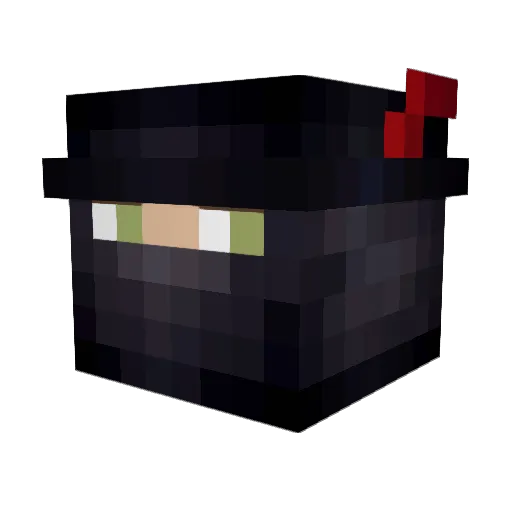 CKlau Minecraft avatar head, 3D render