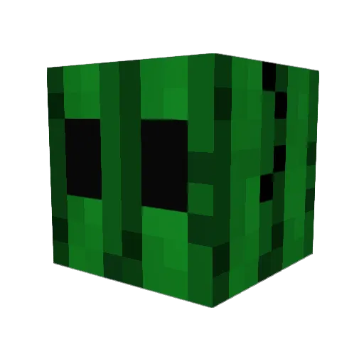 CKuli Minecraft avatar head, 3D render